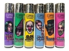 Encendedor Clipper Grande Lion Rolling Circus