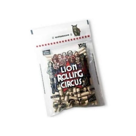 Filtro Lion Rolling Circus Slim Unbleached x150