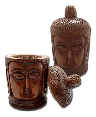 Picador Madera India Buda