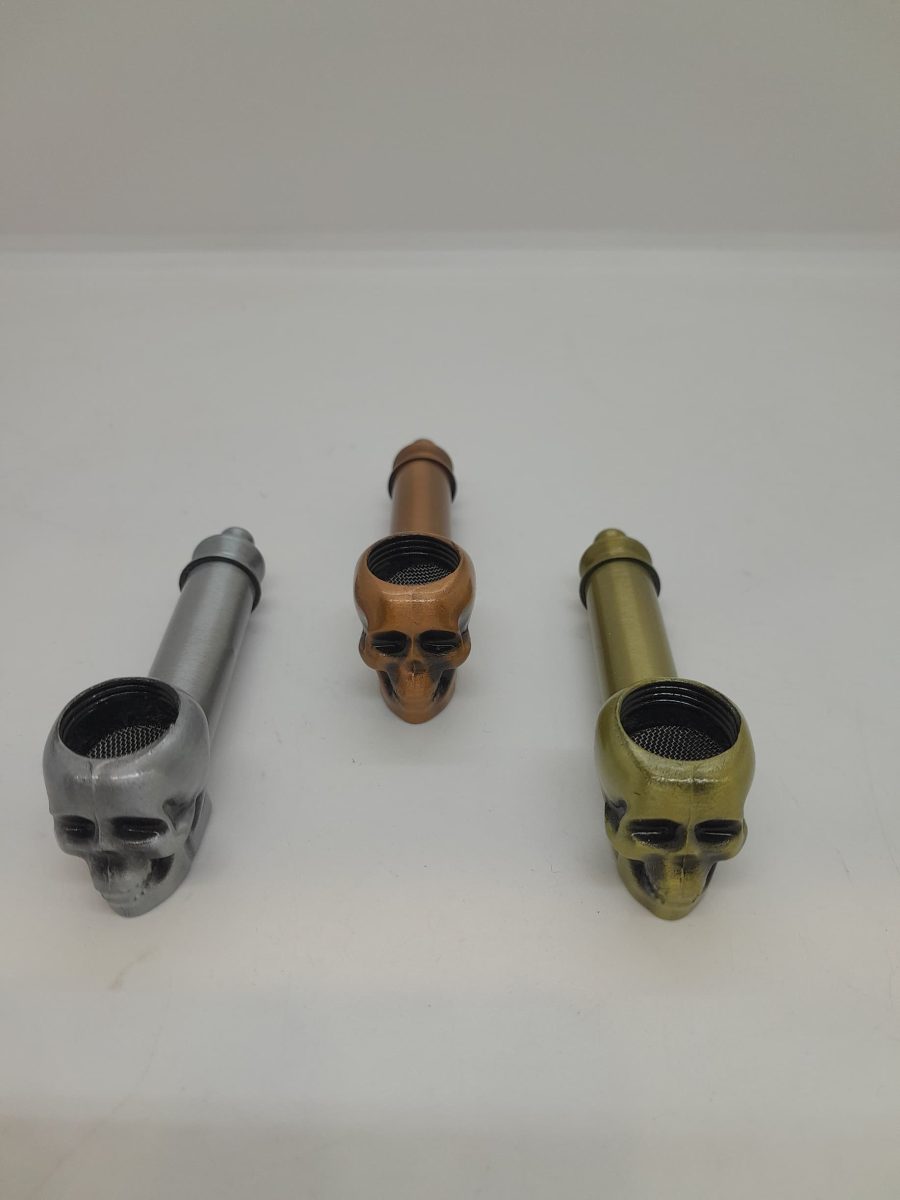 Pipa Metal Calavera