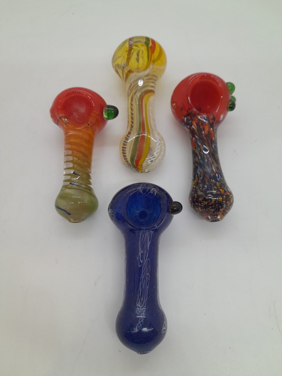 Pipa Vidrio Pirex Colores Grande
