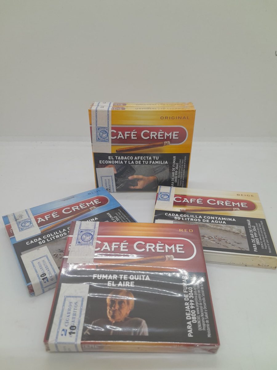 Cafe Creme x10 Blue, Red, Beige