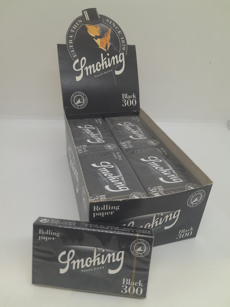 Papel Smoking Block 78mm x300u Black