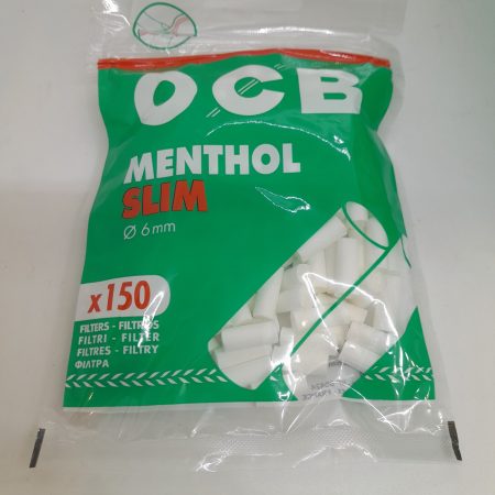 Filtro OCB Slim Menthol x150u
